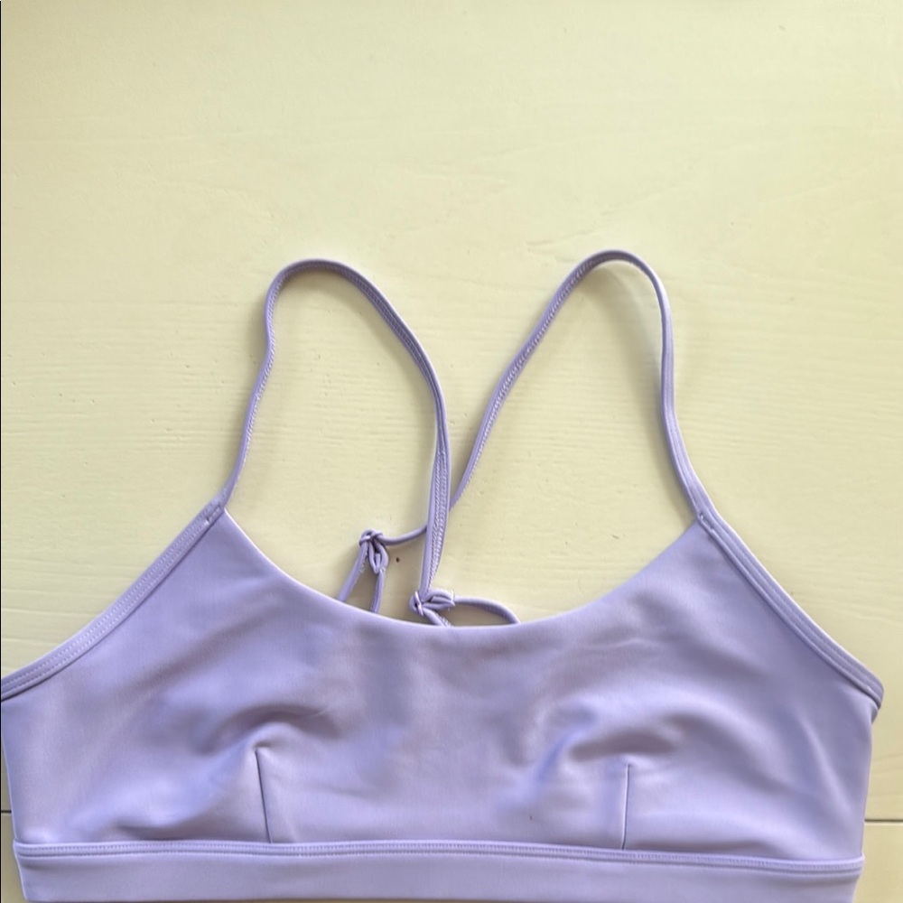 ALO Yoga Light Purple Airlift Bra